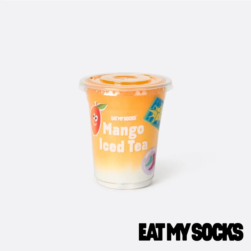 EAT MY SOCKS｜襪子｜甜點系列｜芒果奶昔 (2入)◉70D036